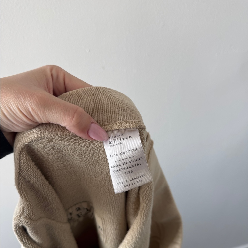 FRANK & EILEEN Bella Sweatpants Biscotti M - Picture 4 of 6